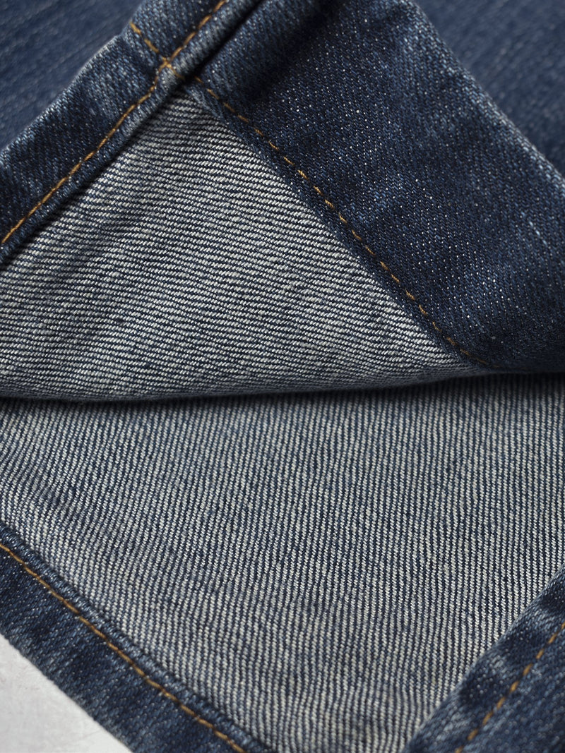 Levi's Jeans Mid Rise Skirt For Girls-Blue Faded-F192
