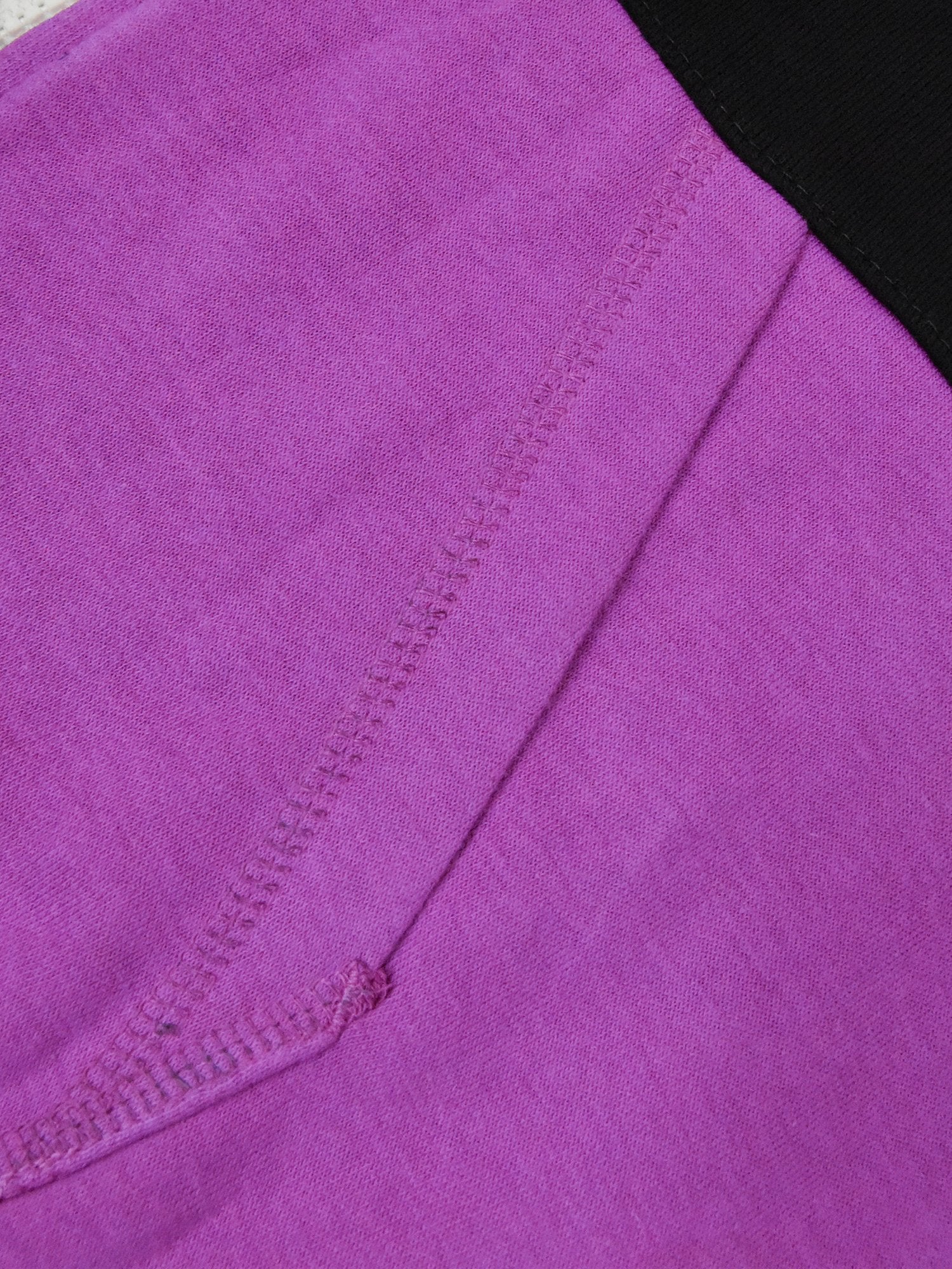 Next Fleece Zipper Hoodie For Men-Dark Magenta with Black Panel-BE15681