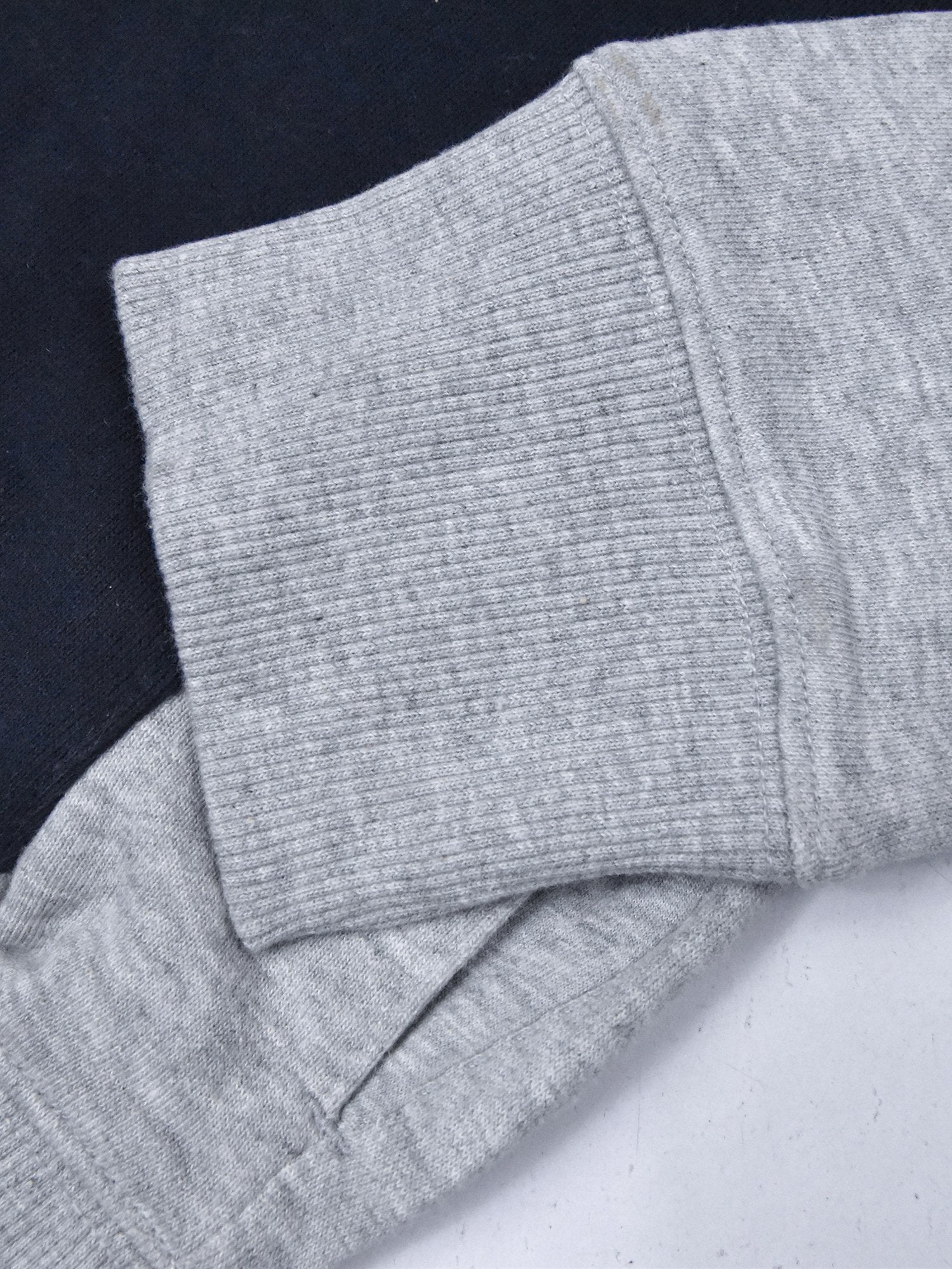 Adidas Fleece Zipper Hoodie For Men-Grey Melange with Panel-BE15611
