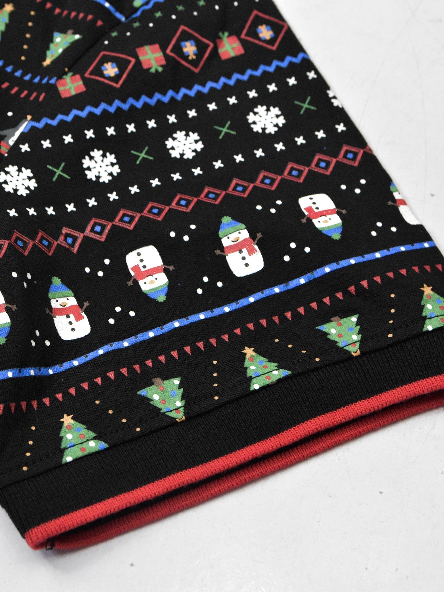 NXT Single Jersey Half Sleeve Polo For Men-Black with Allover Print-BE895/BR13150