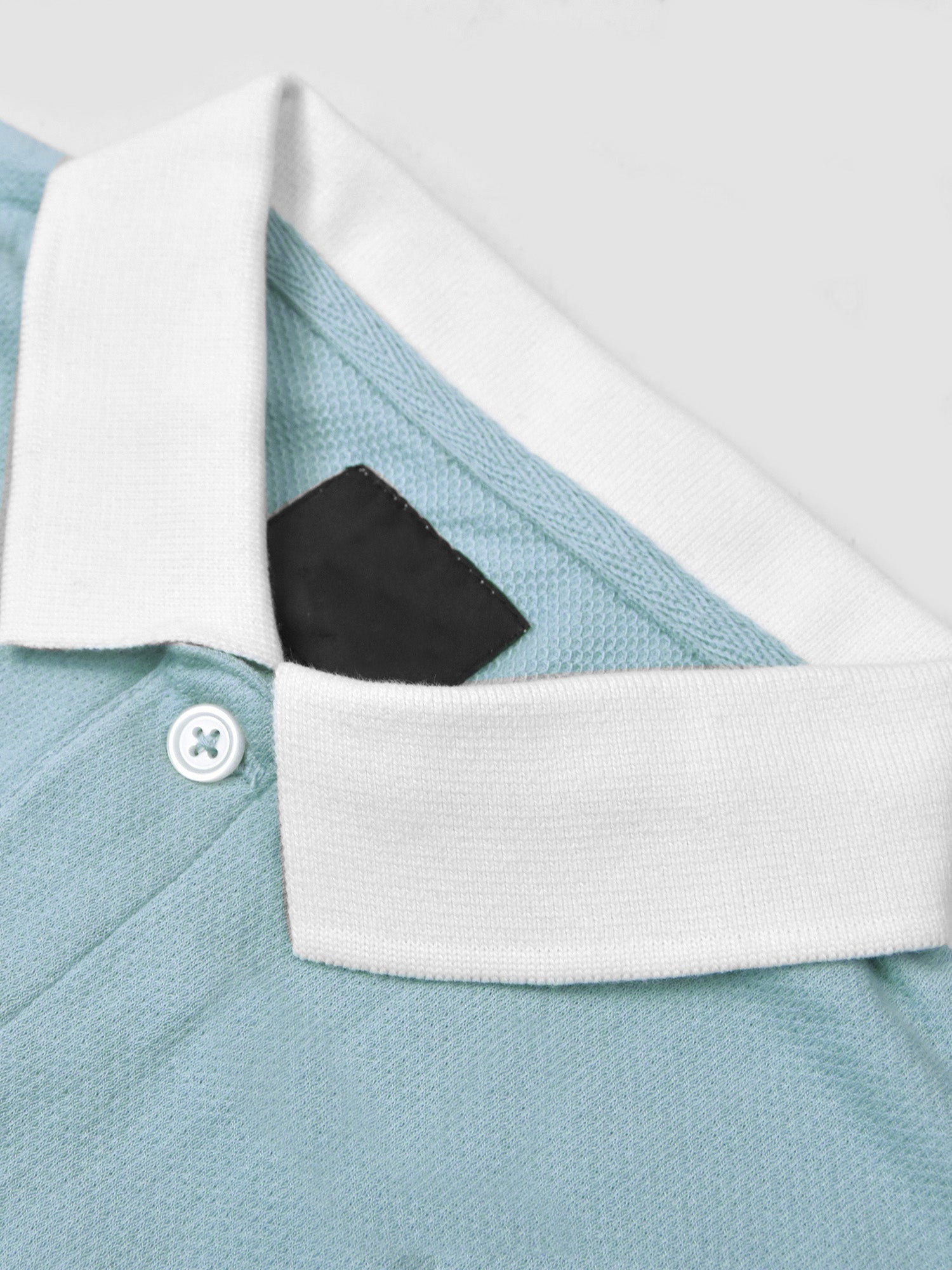 DCSH P.Q Half Sleeve Polo For Men-Navy & Green with Sky-RT2387