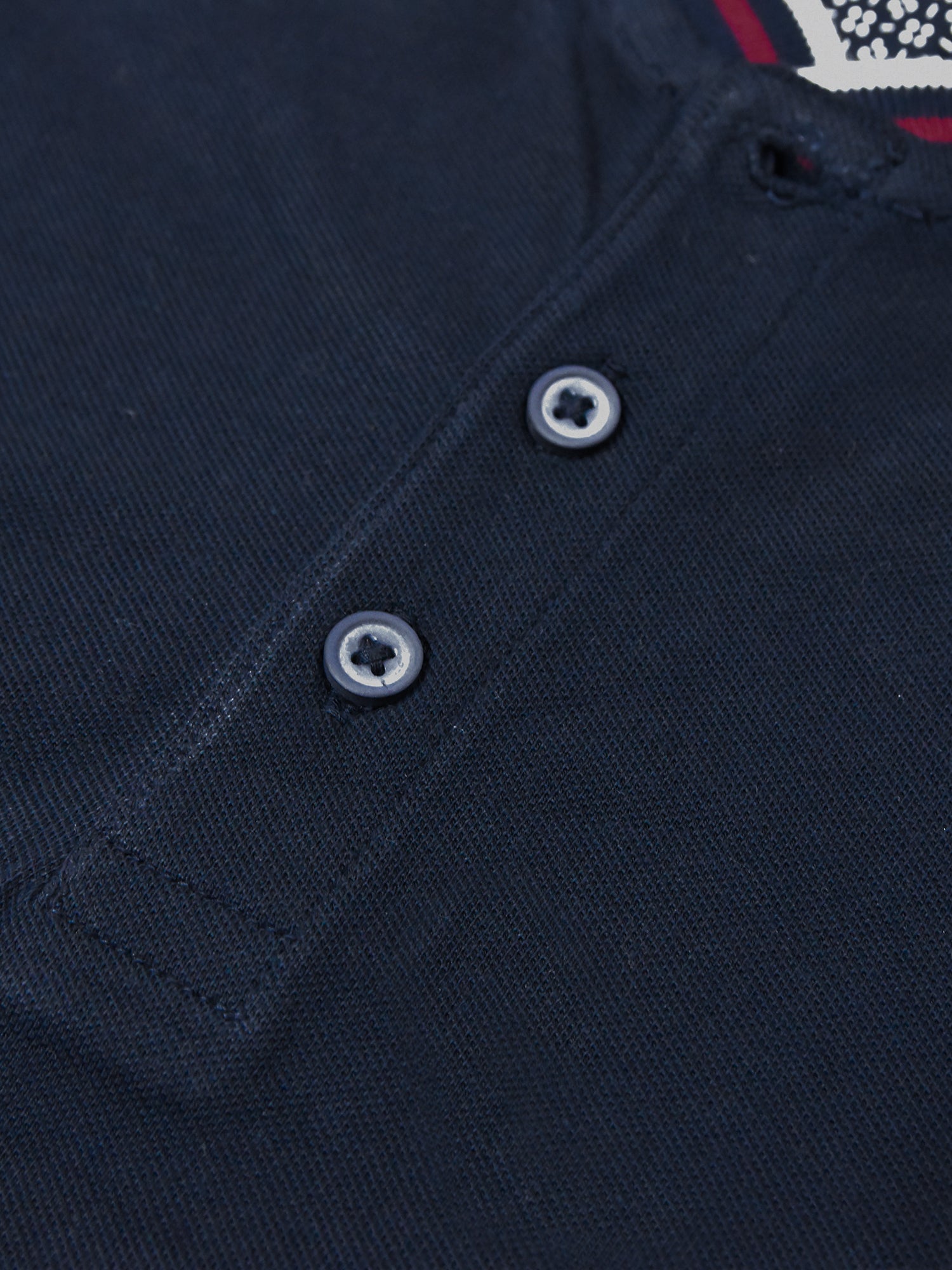 Nxt P.Q Henley Tee Shirt For Men-Navy-BE16900