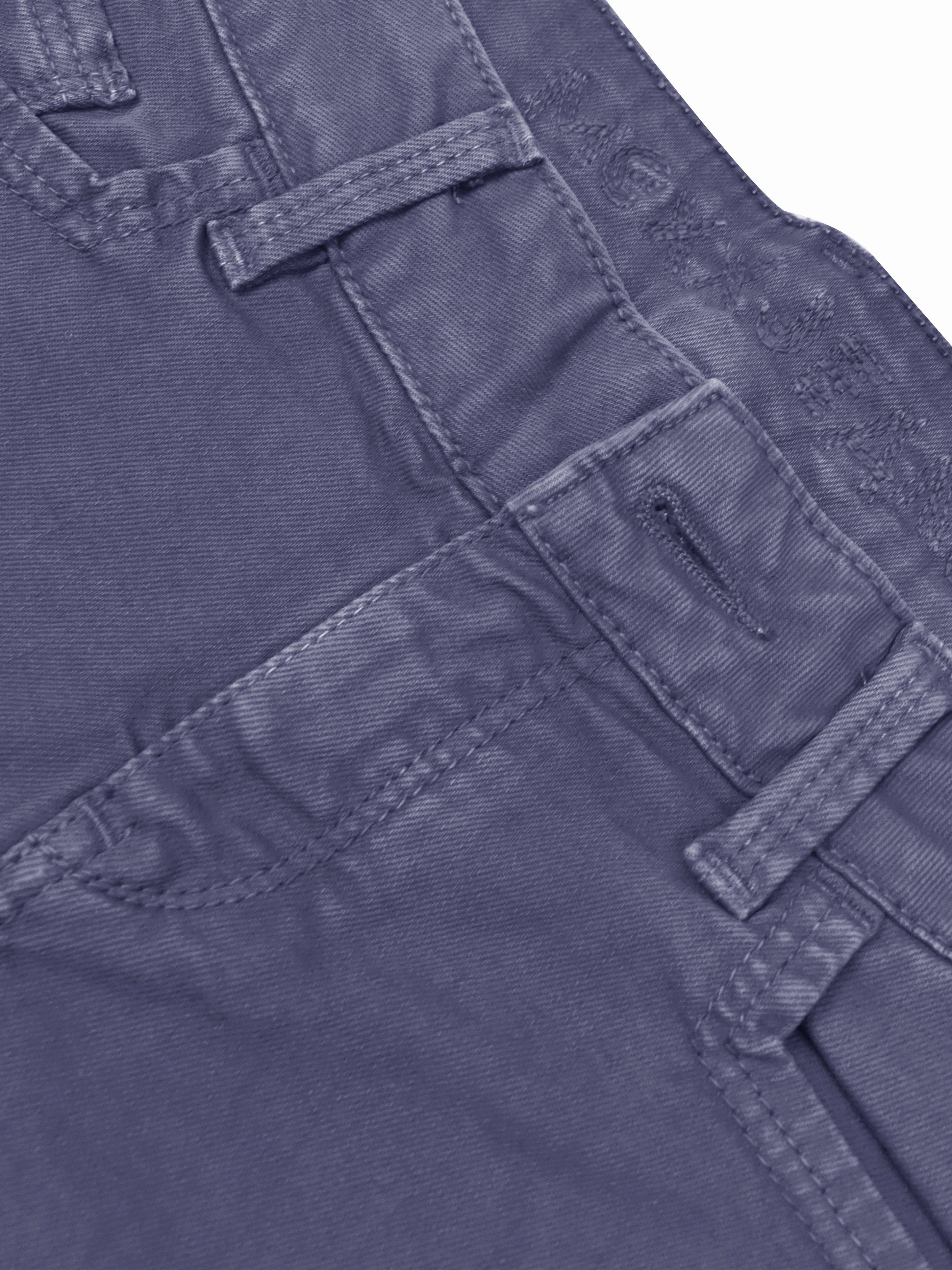 Mexx Cotton Denim Short For Ladies-Royal Blue-F310