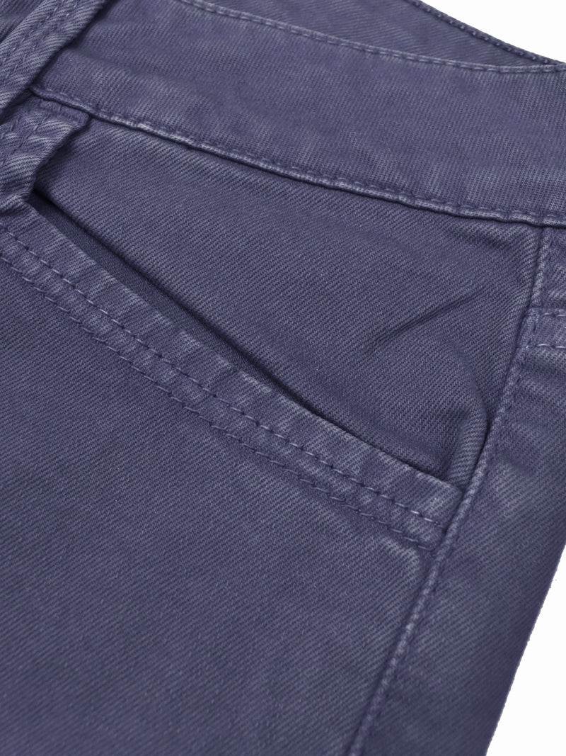 Mexx Cotton Denim Short For Ladies-Royal Blue-F310