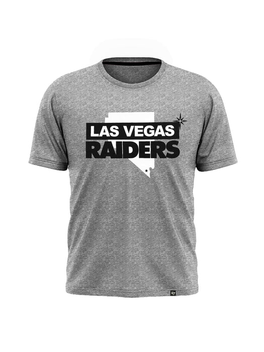 47 Single Jersey Crew Neck Tee Shirt For Men-Grey Melange-BE14766