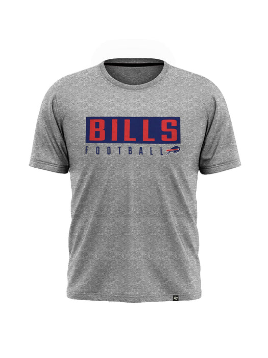 47 Single Jersey Crew Neck Tee Shirt For Men-Grey Melange-BE14766