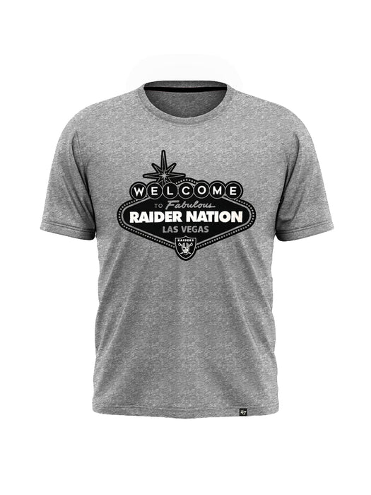 47 Single Jersey Crew Neck Tee Shirt For Men-Grey Melange-BE14766