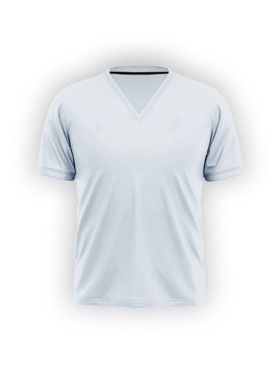 M-17 Single Jersey V Neck Tee Shirt For Men-Slate Grey-RT818