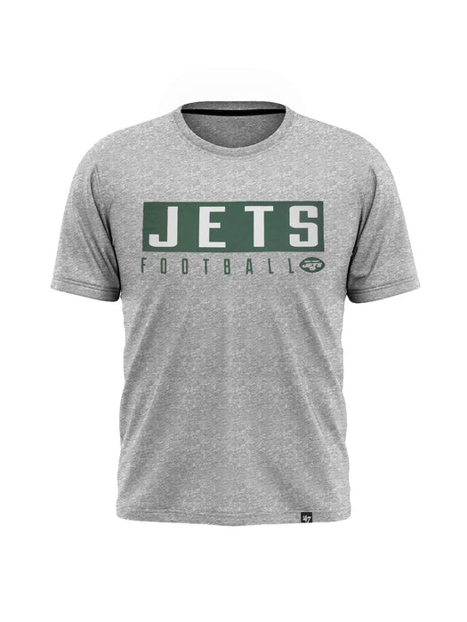 47 Single Jersey Crew Neck Tee Shirt For Men-Grey Melange-AN2914