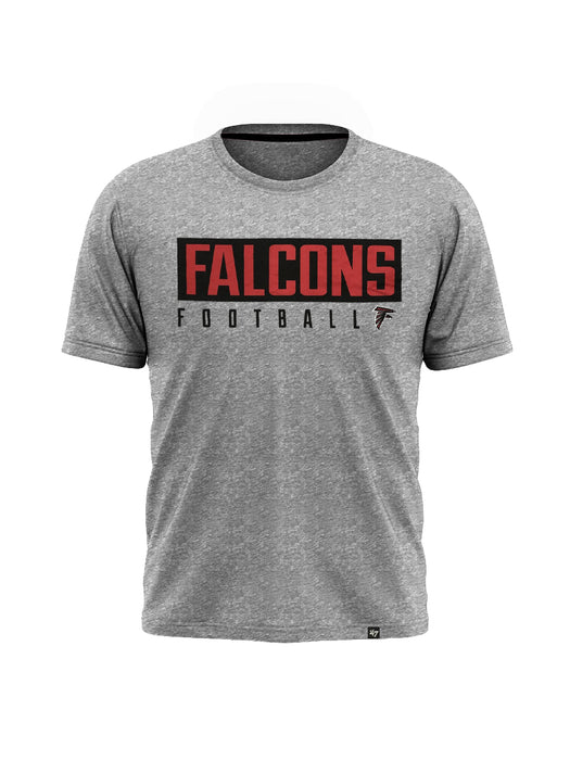 47 Single Jersey Crew Neck Tee Shirt For Men-Grey Melange-BE14766