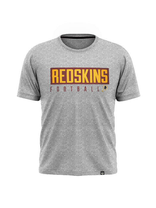 47 Single Jersey Crew Neck Tee Shirt For Men-Grey Melange-AN2914