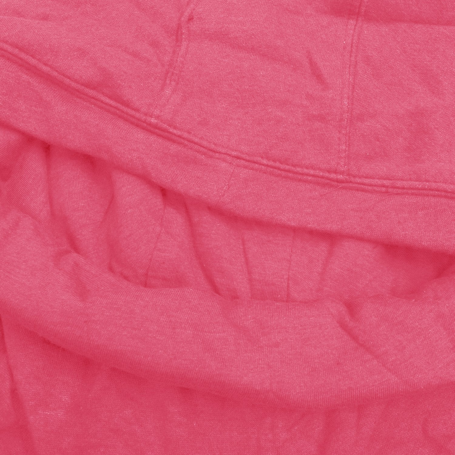 NK Fleece Funnel Neck Pullover Hoodie For Men-Pink With Dark Navy Embroidery-SP4538