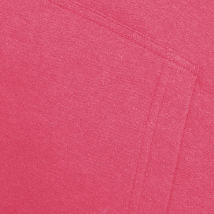 NK Fleece Funnel Neck Pullover Hoodie For Men-Pink With Dark Navy Embroidery-SP4538