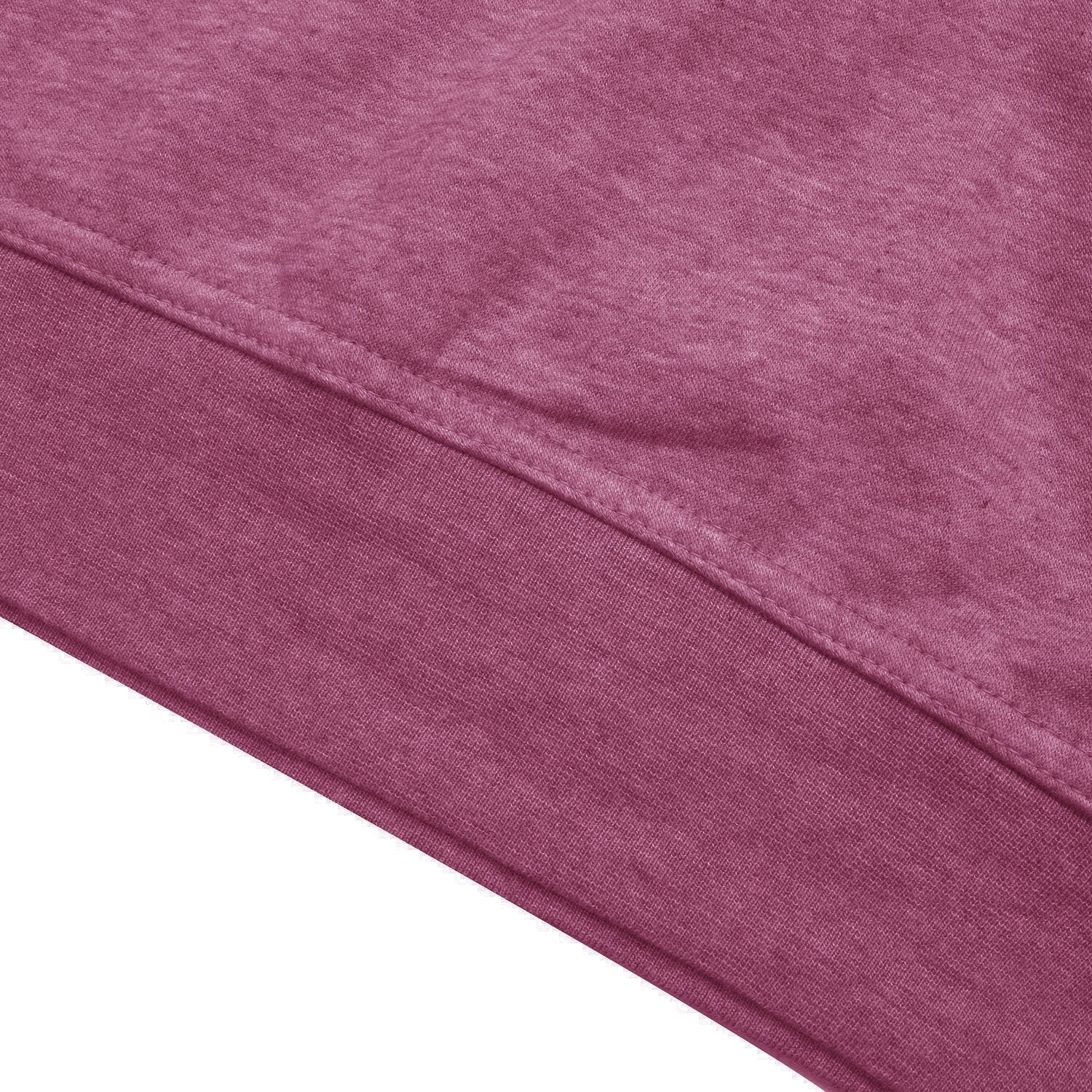 NK Fleece Funnel Neck Pullover Hoodie For Men-Magenta Melange With White Embroidery-SP4087