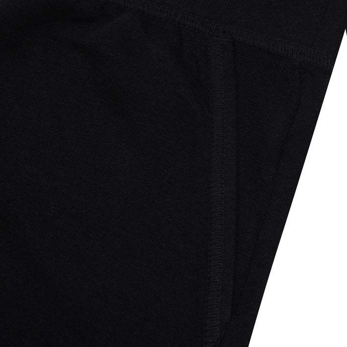 NK Fleece Slim Fit Jogger Style Trouser Without Pockets For Boys-Black-RT483