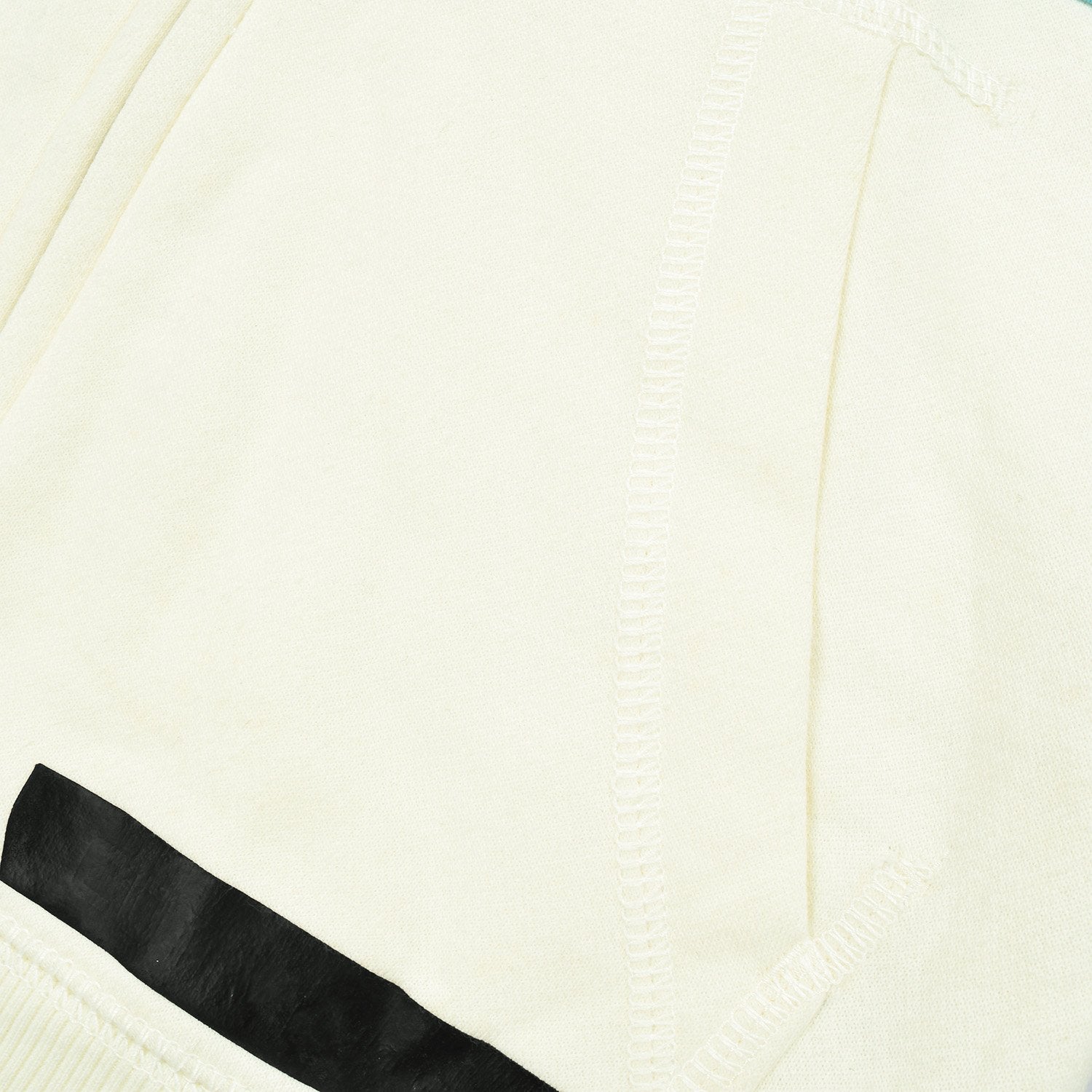 NK Slim Fit Stretchable Zipper Hoodie For Men-Light Yellow with Dark Zinc & Sky Panel-BE11042