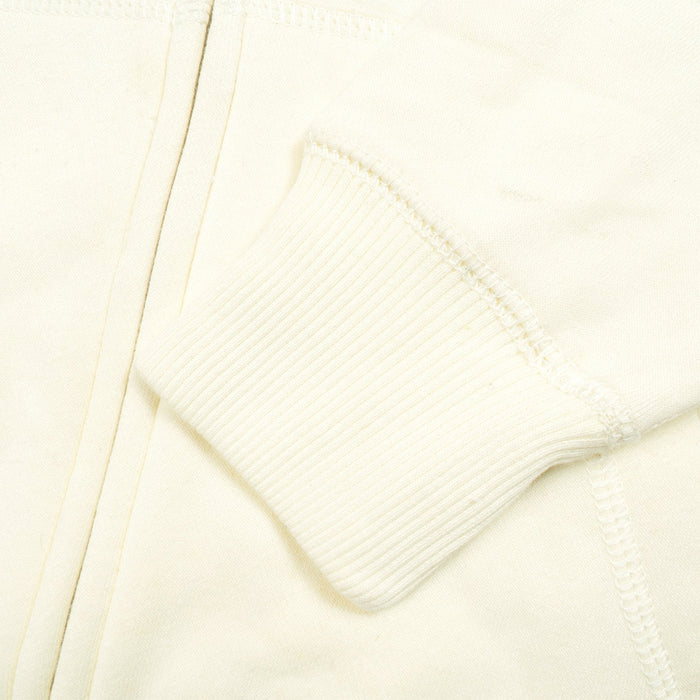 NK Slim Fit Stretchable Zipper Hoodie For Men-Light Yellow with Dark Zinc & Sky Panel-BE11042