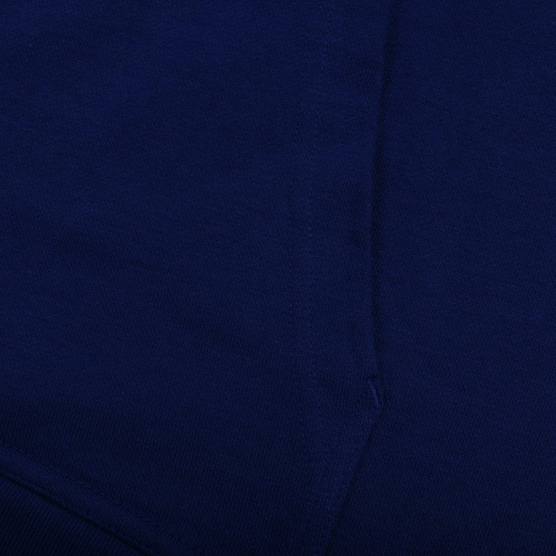 NK Terry Fleece Lace Up Hoodie For Ladies-Dark Royal Blue-BR116