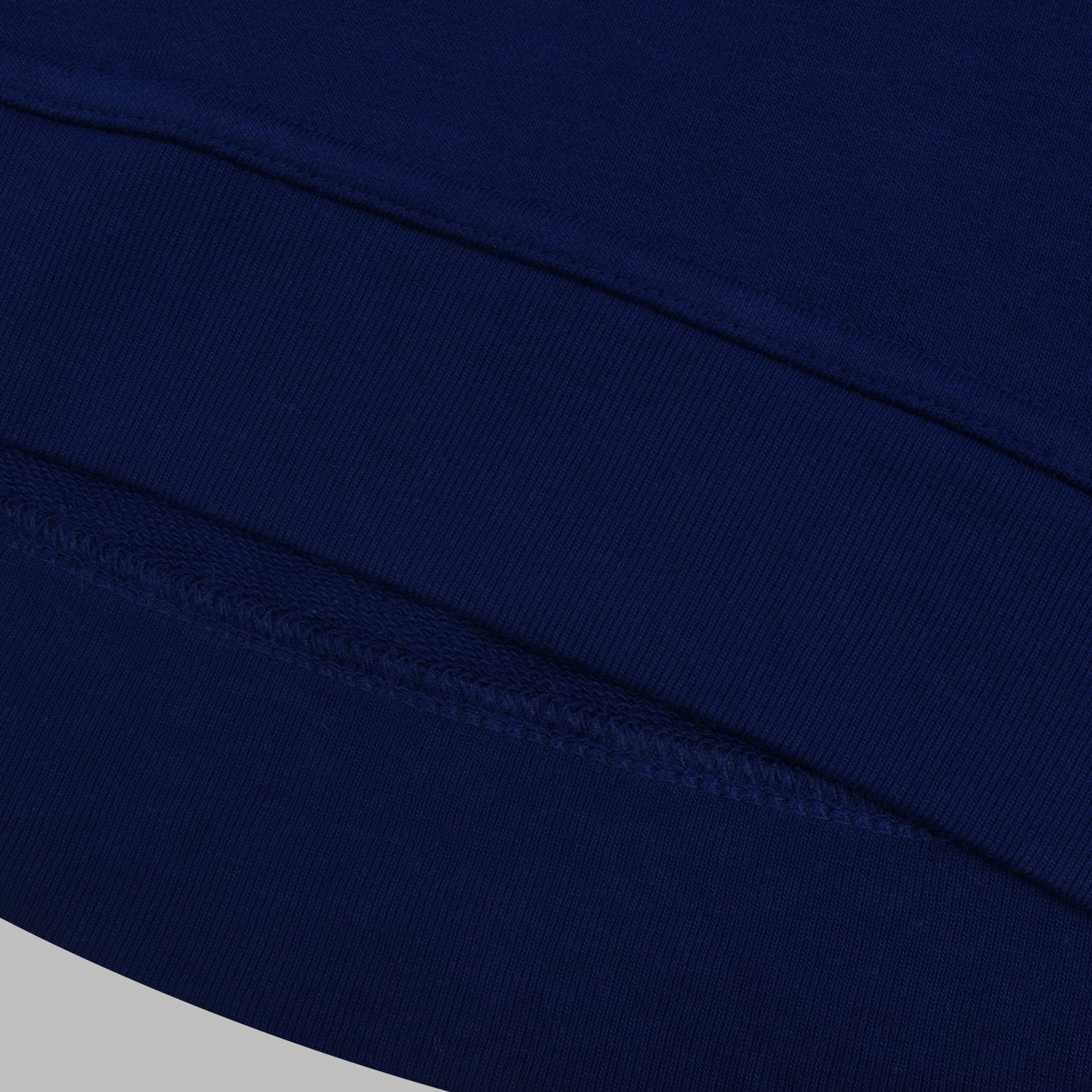 NK Terry Fleece Lace Up Hoodie For Ladies-Dark Royal Blue-BR116