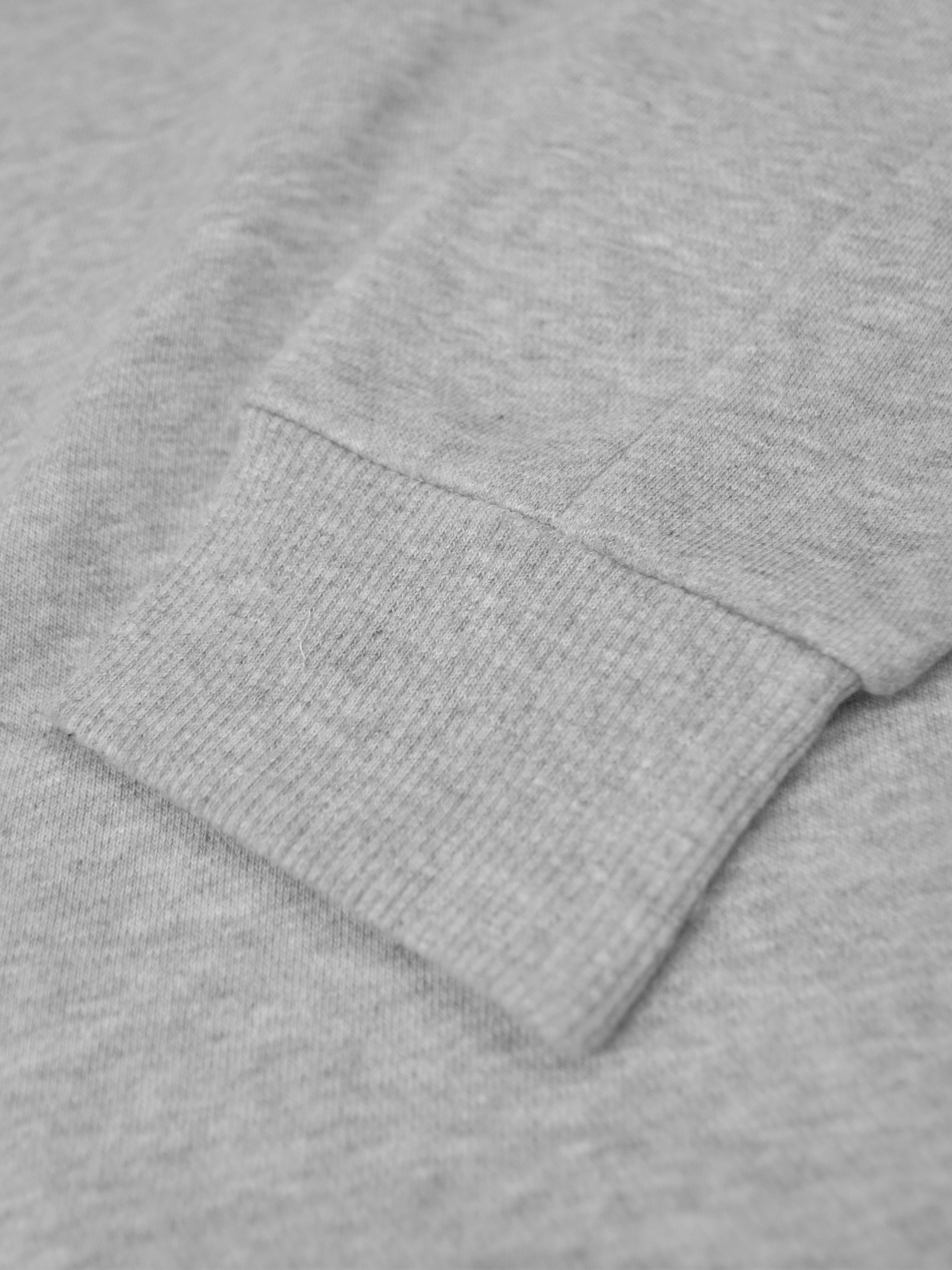 NK Terry Fleece Sweatshirt For Women-Grey Melange-AN6085