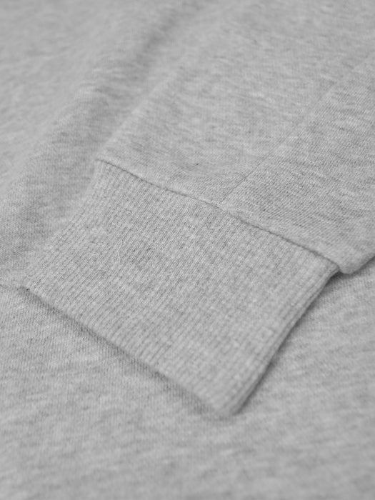 NK Terry Fleece Sweatshirt For Women-Grey Melange-AN6085