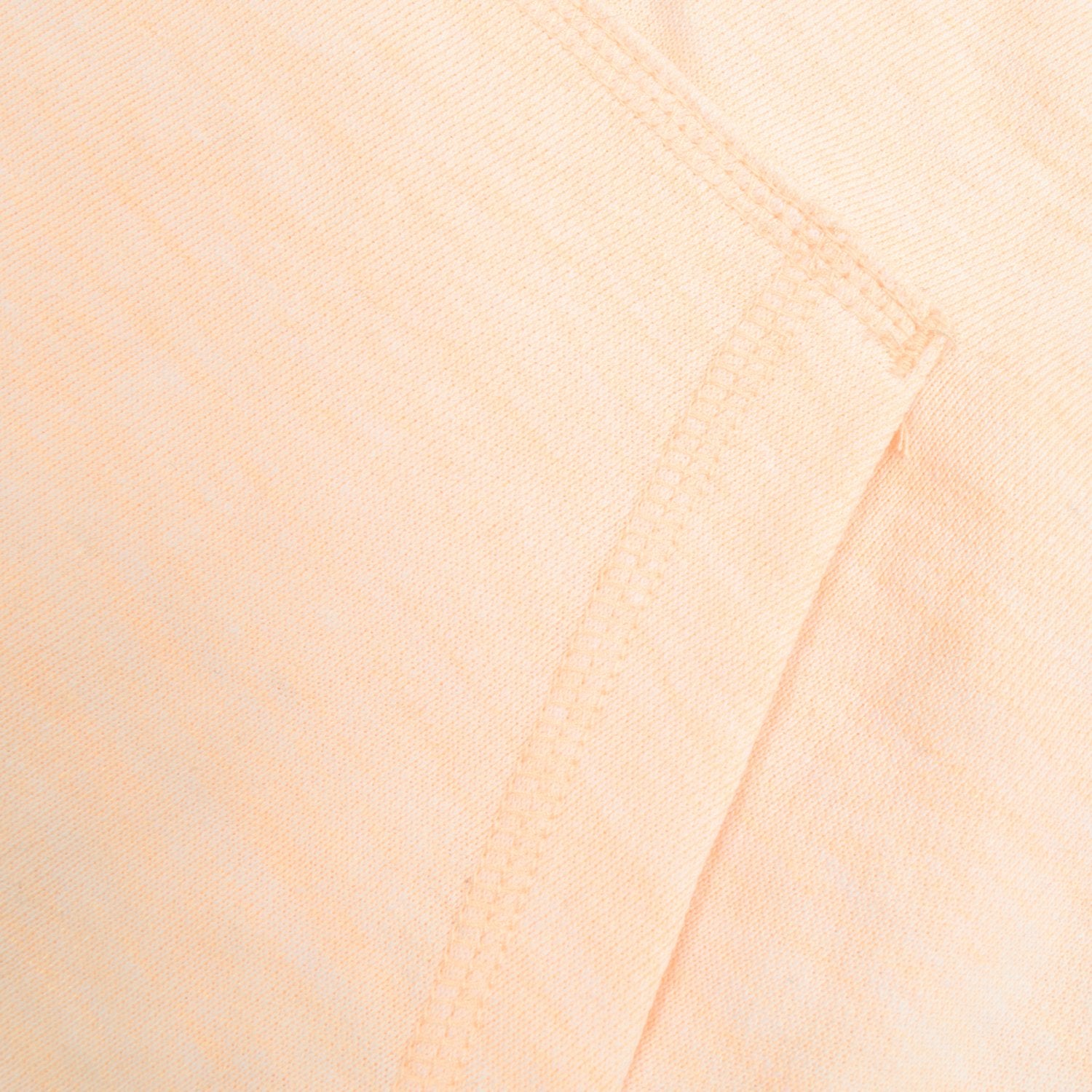 NYC Polo Terry Fleece Cowl Neck Hoodie For Ladies-Light Peach-BE13733