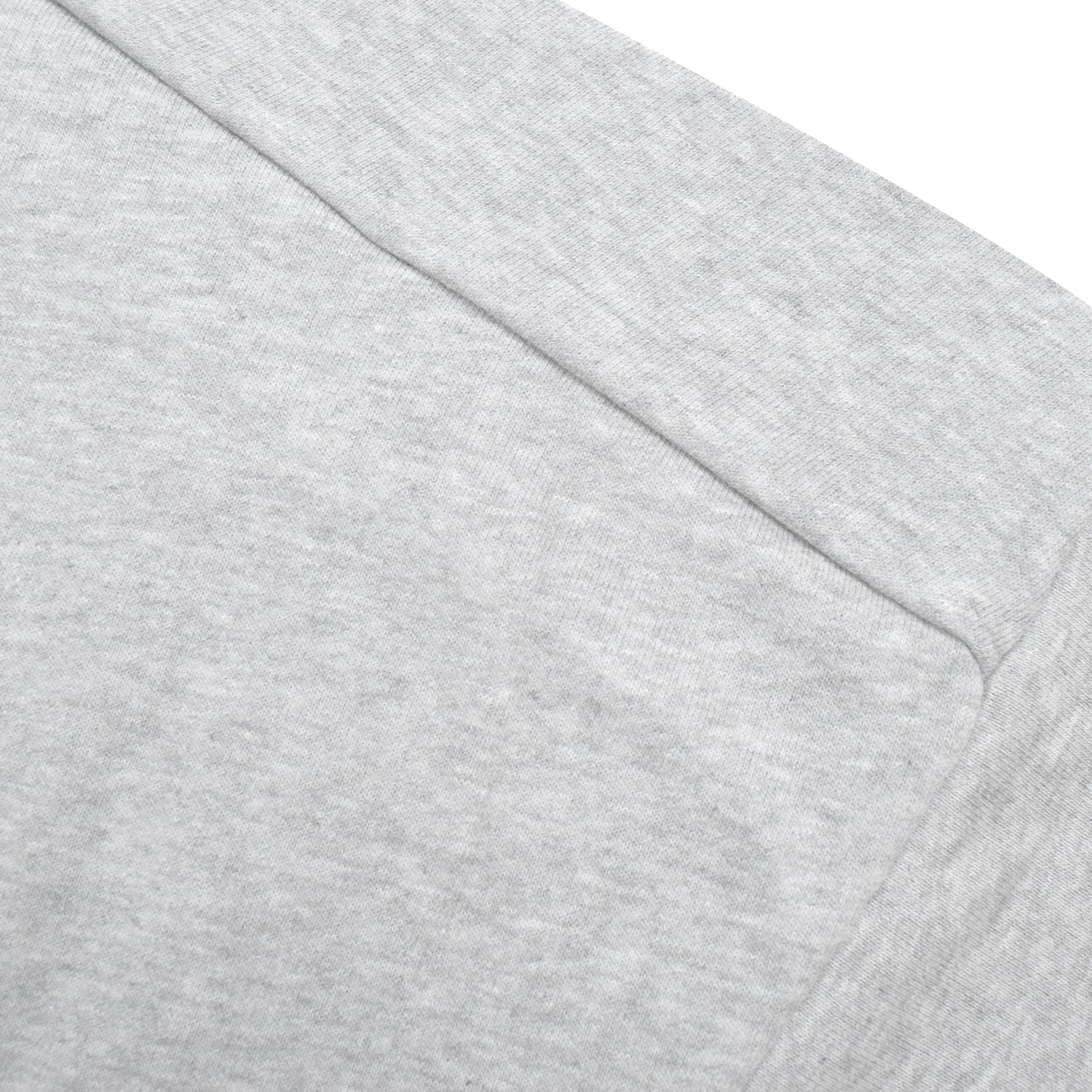 NYC Polo Terry Fleece Essential Pullover Hoodie For Ladies-Grey Melange-RT897