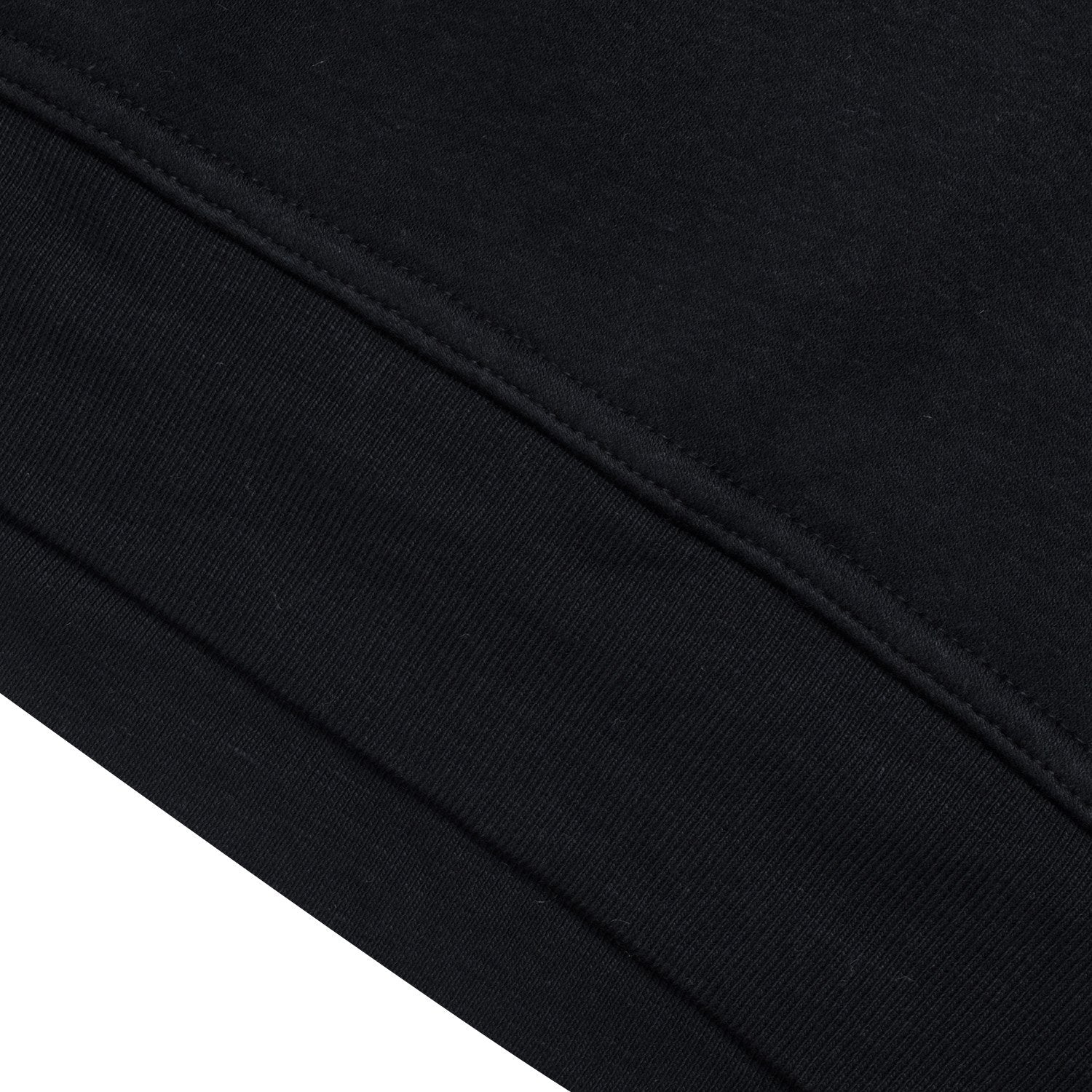 P&B Fleece Pullover Hoodie For Men-Black with Burgundy Melange Panel-BE13174