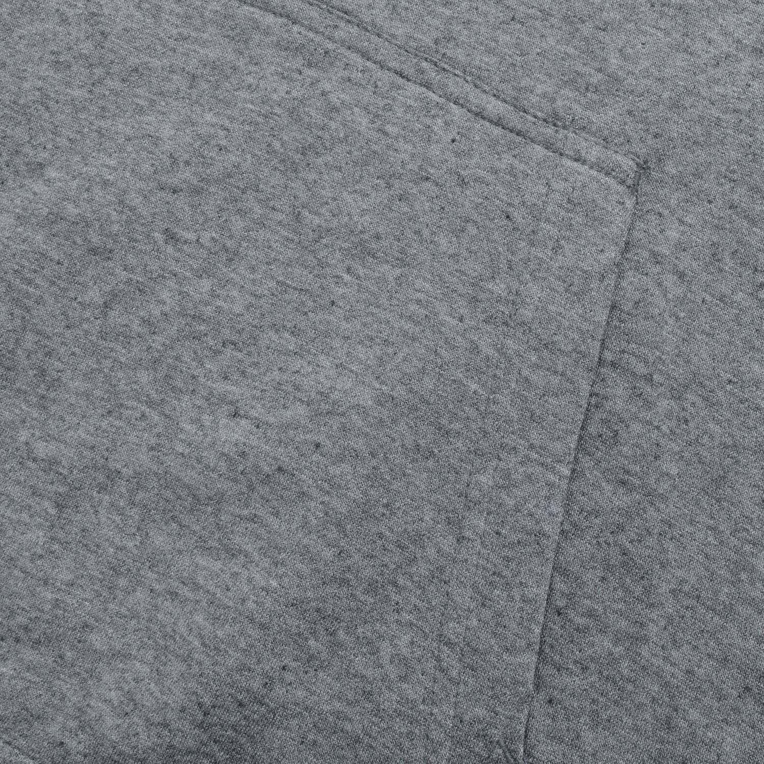 P&B Fleece Pullover Hoodie For Men-Charcoal Melange With Black Panel-BE13699