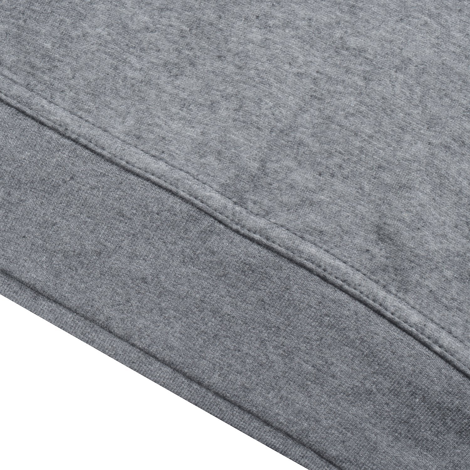 P&B Fleece Pullover Hoodie For Men-Charcoal Melange With Black Panel-BE13699