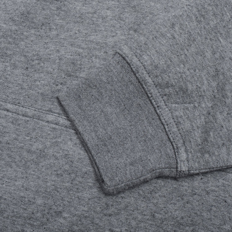 P&B Fleece Pullover Hoodie For Men-Charcoal Melange with Pink Panel-BE13227