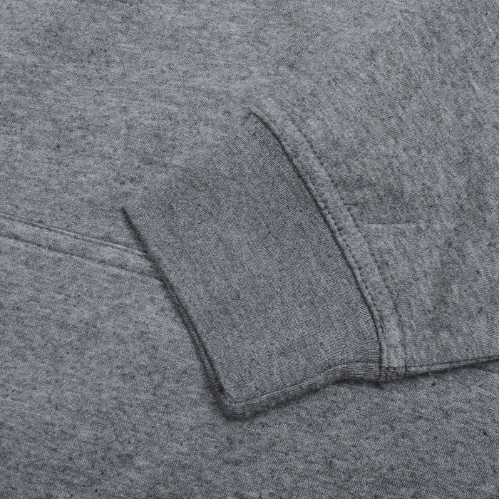 P&B Fleece Pullover Hoodie For Men-Charcoal Melange with Pink Panel-BE13227