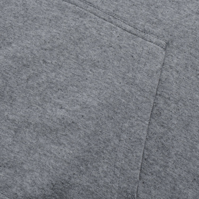 P&B Fleece Pullover Hoodie For Men-Charcoal Melange with Pink Panel-BE13227