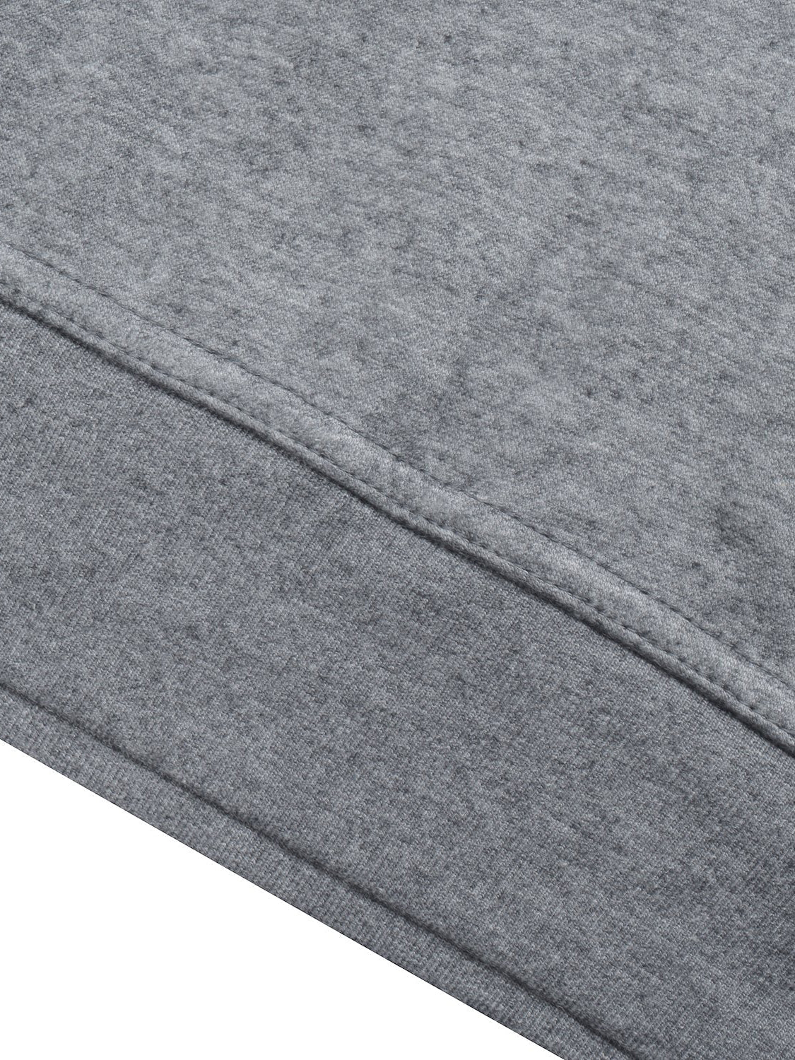 P&B Fleece Pullover Hoodie For Men-Charcoal Melange With Pink Panel-RT2158