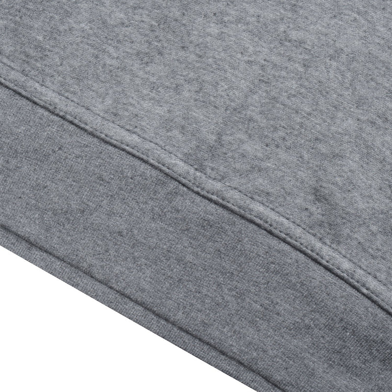 P&B Fleece Pullover Hoodie For Men-Charcoal Melange with Pink Panel-BE13227