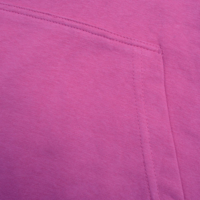 P&B Fleece Pullover Hoodie For Men-Magenta Melange with Dark Navy Panel-BE13811