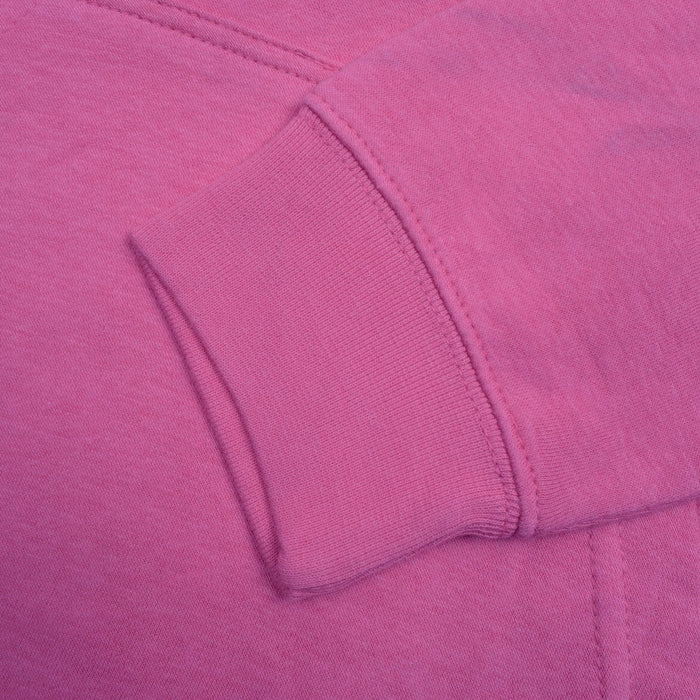 P&B Fleece Pullover Hoodie For Men-Magenta Melange with Dark Navy Panel-BE13811