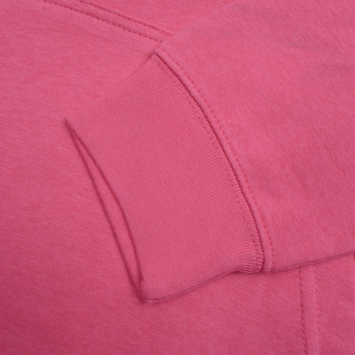 P&B Fleece Pullover Hoodie For Men-Magenta With Dark Blue Panel-BE13571