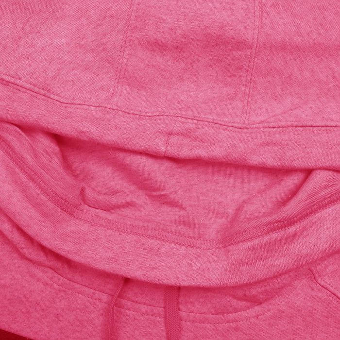 P&B Fleece Pullover Hoodie For Men-Pink Melange with Navy Panel-SP4147