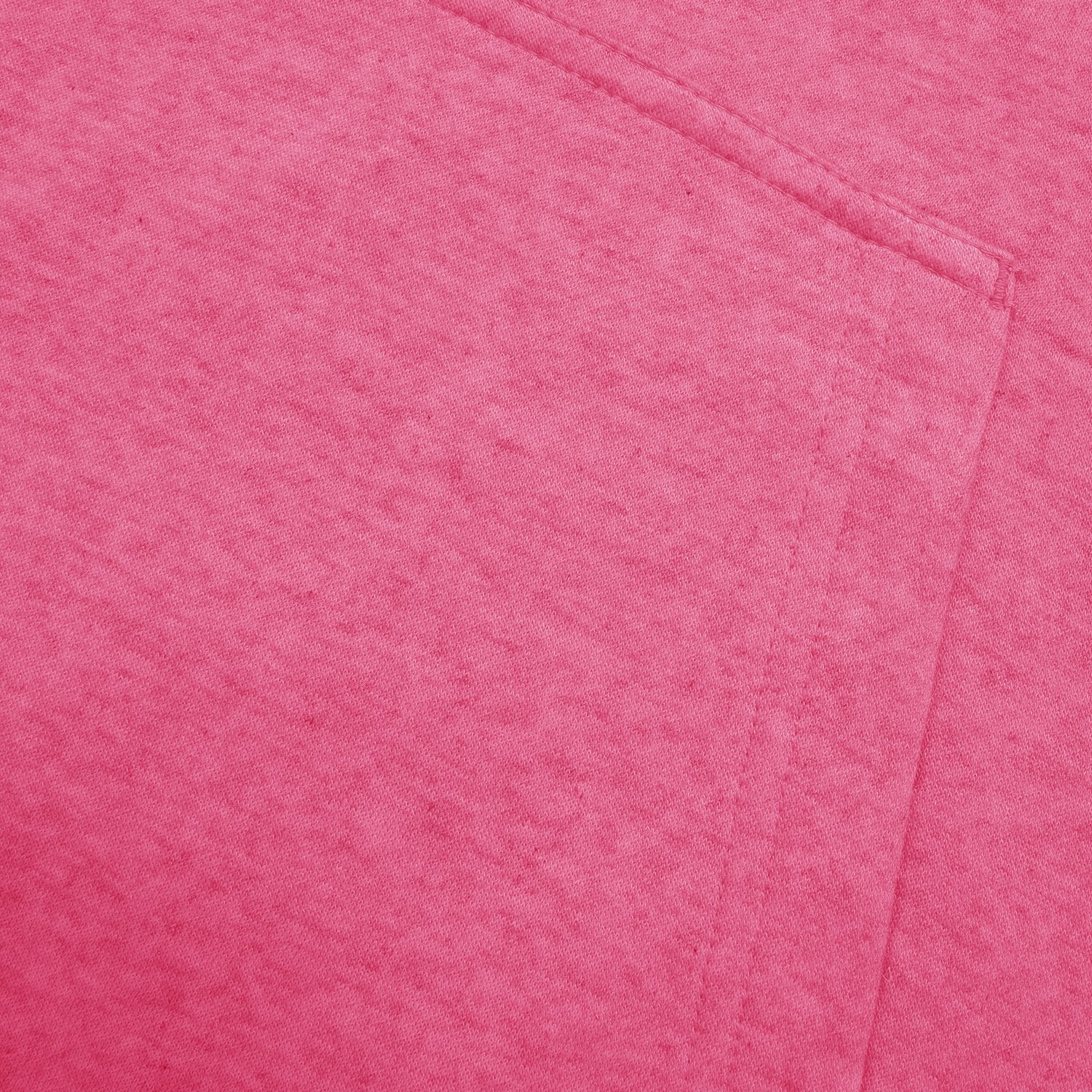 P&B Fleece Pullover Hoodie For Men-Pink Melange with Navy Panel-SP4147