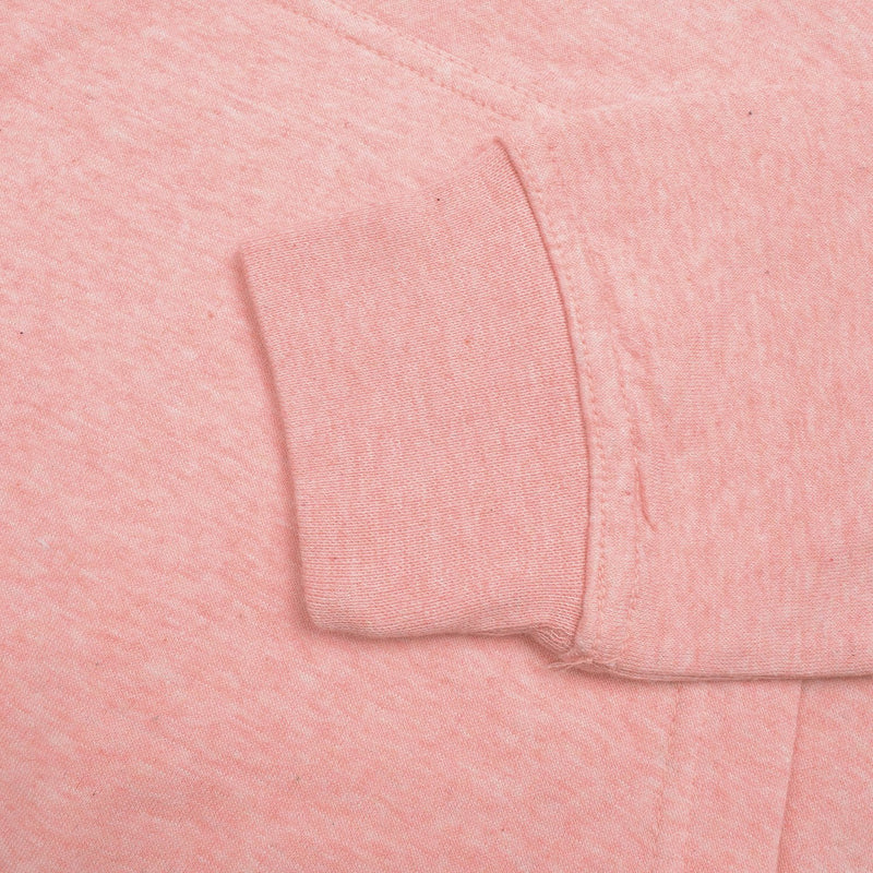 P&B Fleece Pullover Hoodie For Men-Pink Melange With Navy Panel-BE13429