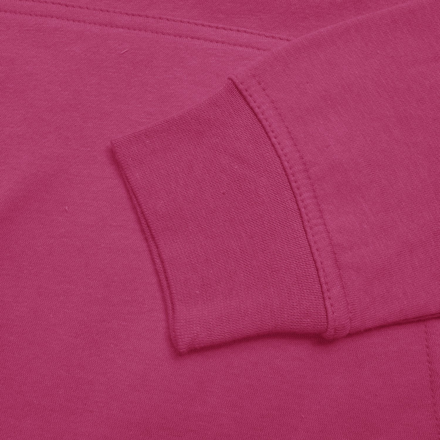 P&B Fleece Pullover Hoodie For Men-Pink with Navy Panel-SP4142