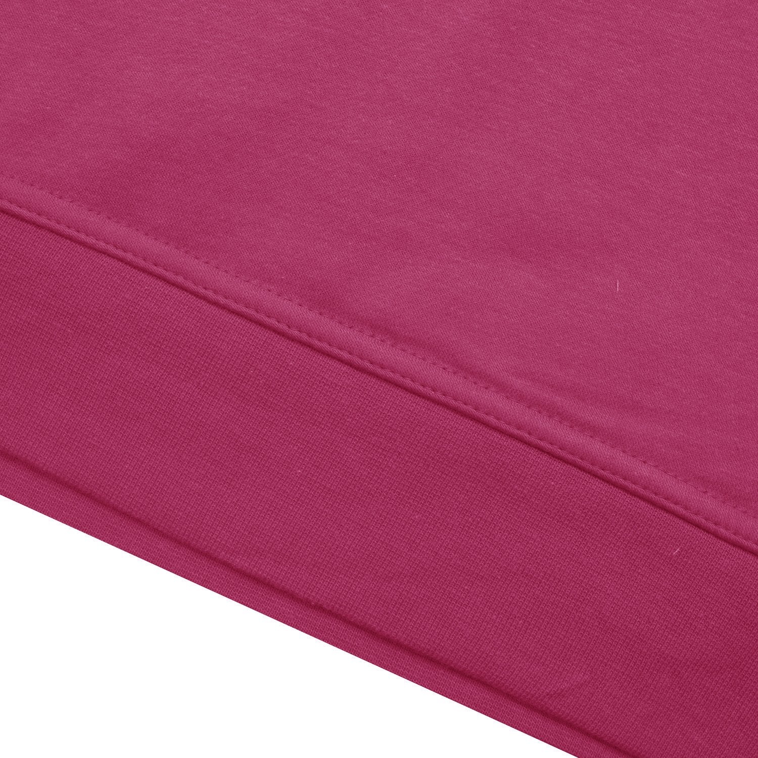 P&B Fleece Pullover Hoodie For Men-Pink with Navy Panel-SP4142