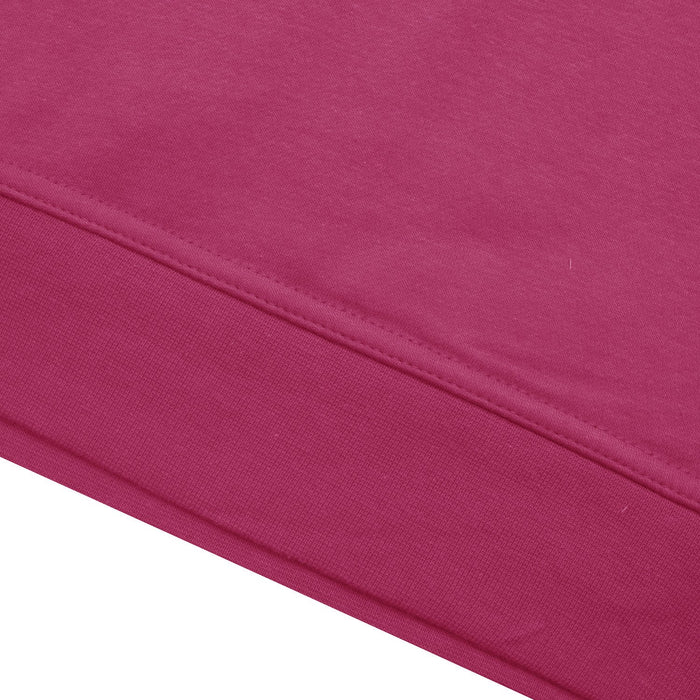 P&B Fleece Pullover Hoodie For Men-Pink with Navy Panel-SP4142