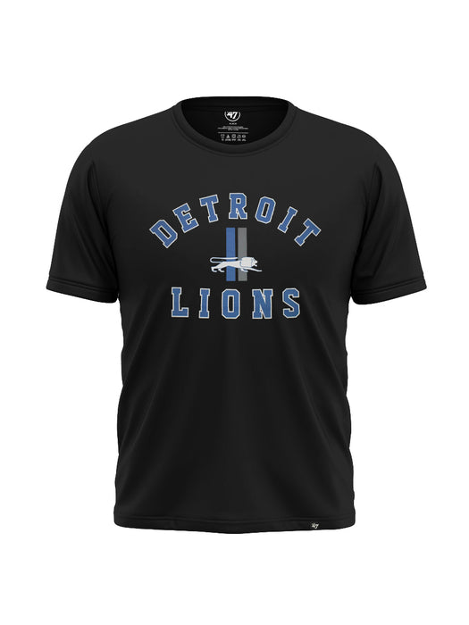 47 Single Jersey Crew Neck Tee Shirt For Men-Black-AN2912
