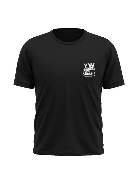 BB Single Jersey Crew Neck Tee Shirt For Men-Black-BE16904