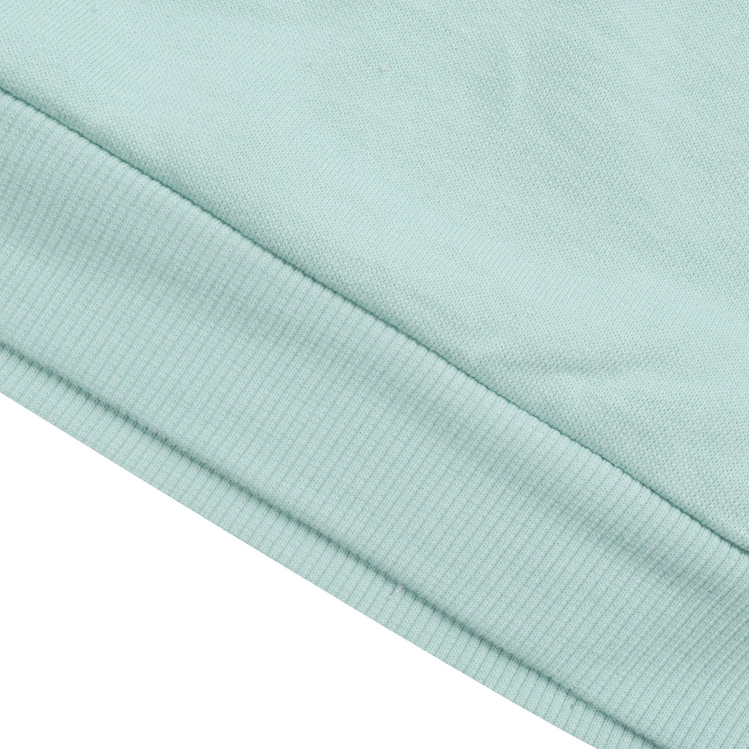 RB Favorite Crew Sweatshirt For Ladies-Cyan Green Faded-BR12902