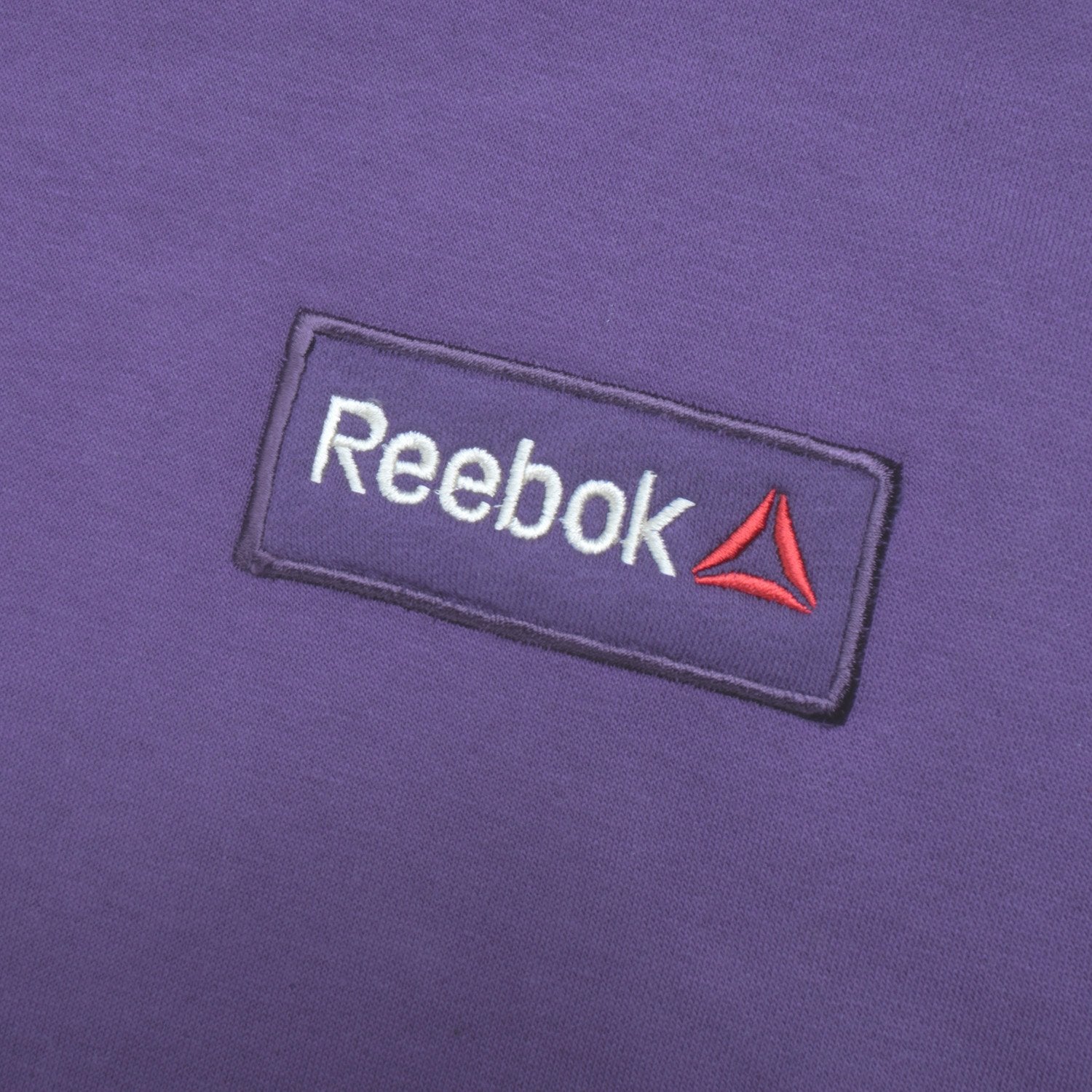 RB Fleece Pullover Hoodie For Men-Light Purple with White Embroidery-BE13182