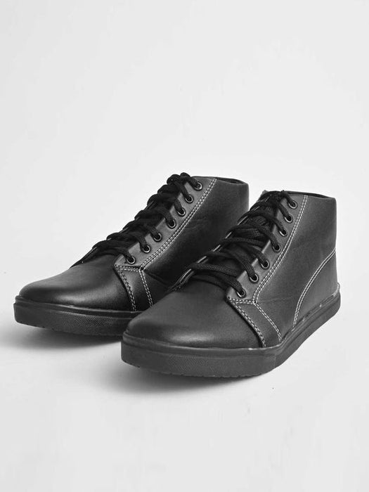 Lagar Men's Wiesbaden Pu Leather Long Shoes-BR268