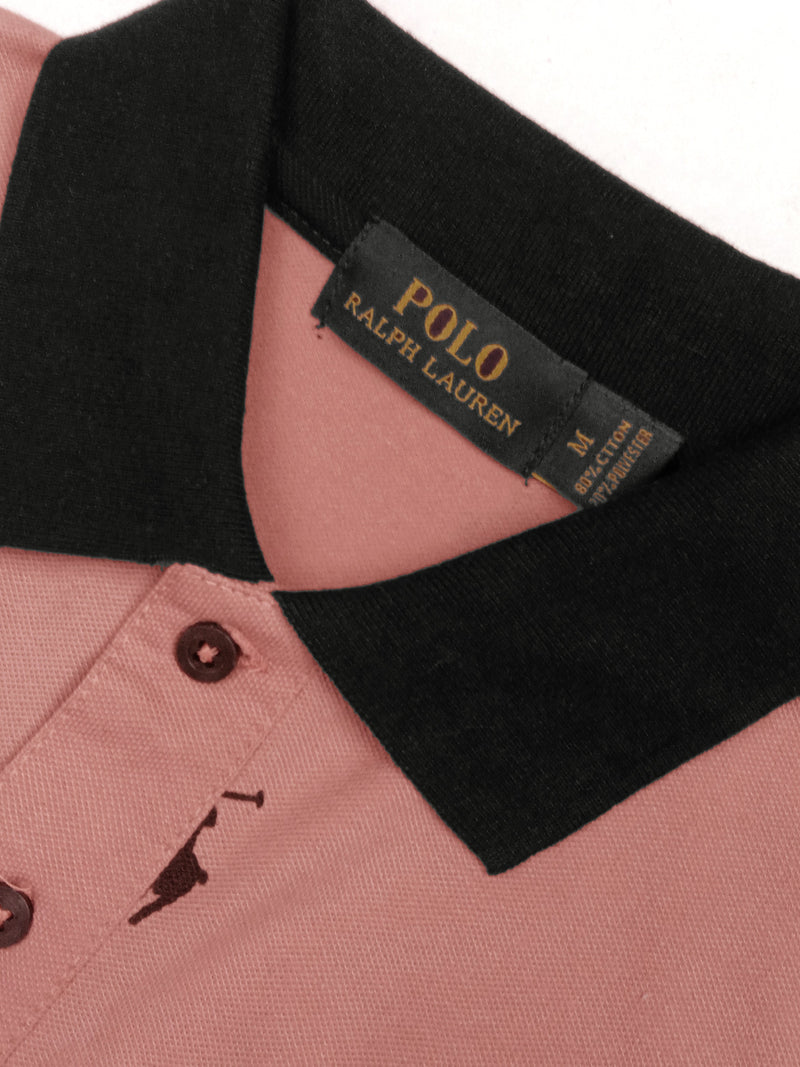 Summer Polo Shirt For Men-Coral Pink-AN3957